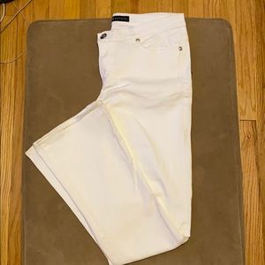 White Jeans with slight flare
